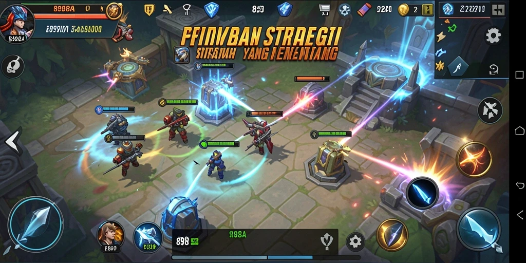 Screenshot gameplay 898A yang penuh dengan strategi dan tantangan.