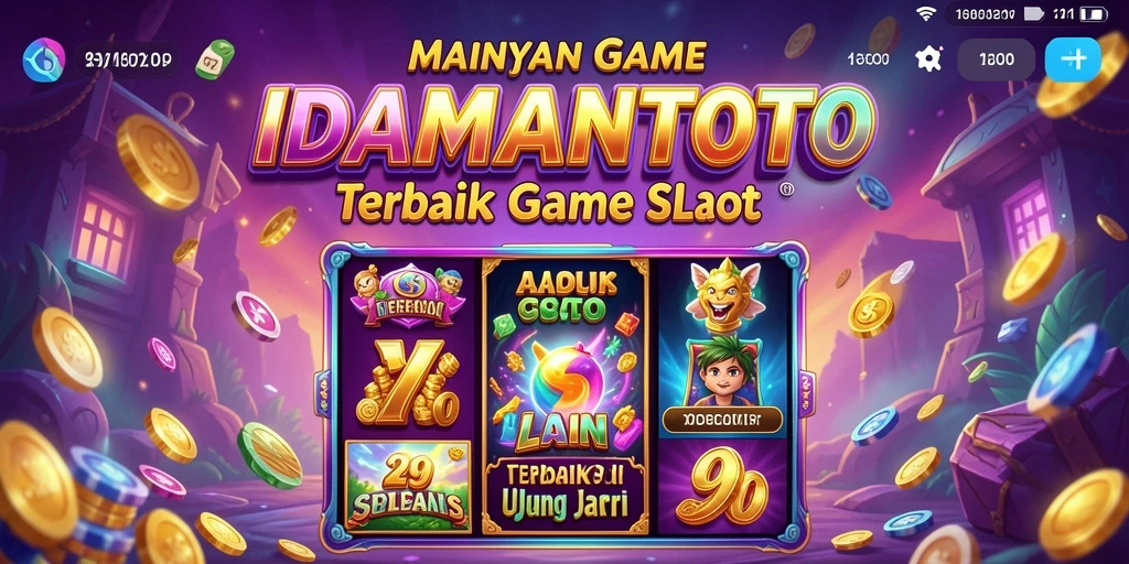 Tampilan gameplay IDAMANTOTO yang menarik dan penuh warna.