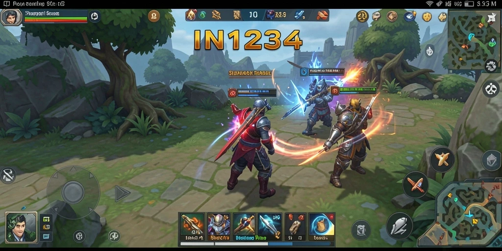 Tampilan gameplay IN1234 yang menegangkan dan penuh strategi.