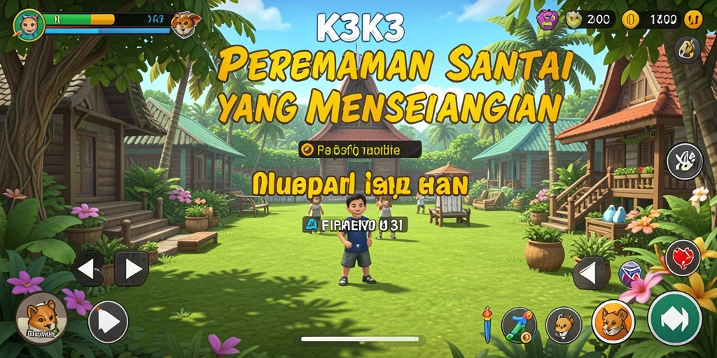 Tangkapan layar K3K3 menampilkan momen seru dalam permainan santai.