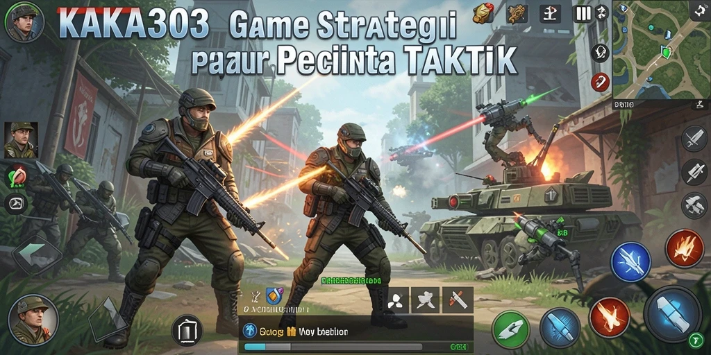 Tampilan gameplay mendebarkan KAKA303 dengan strategi yang kompleks.