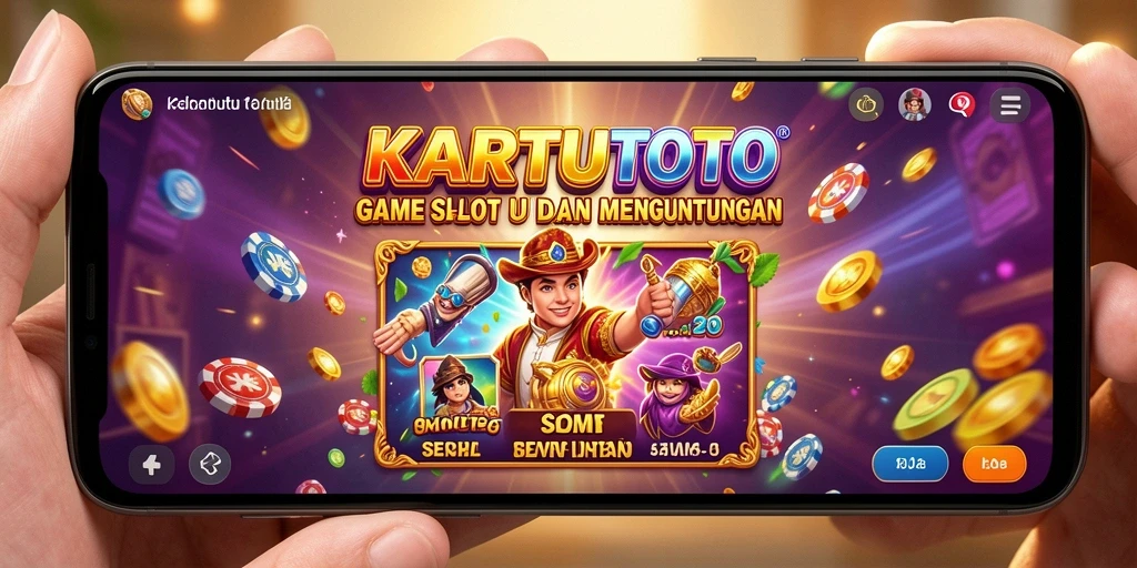 Tampilan permainan KARTUTOTO yang menawan dan penuh warna.