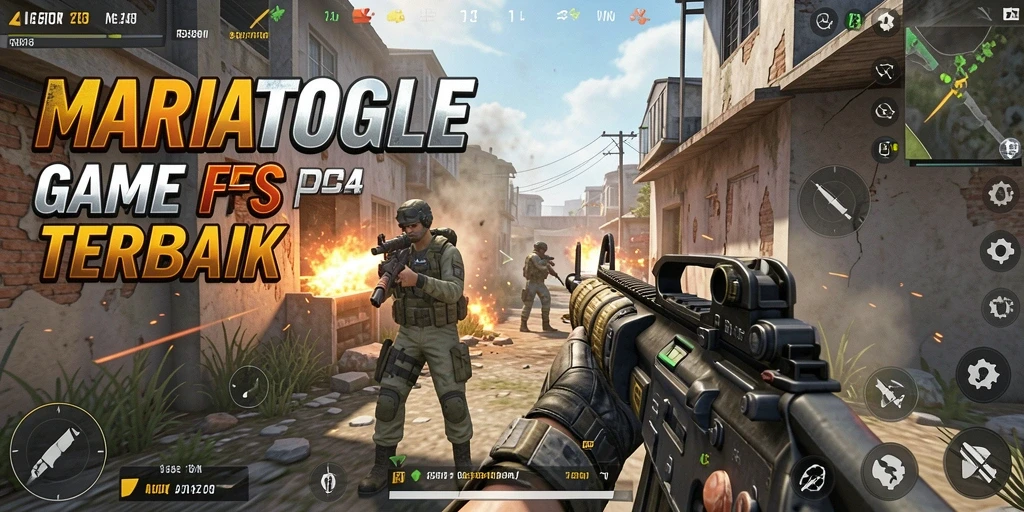 Screenshot gameplay MARIATOGEL yang menegangkan di arena pertempuran.