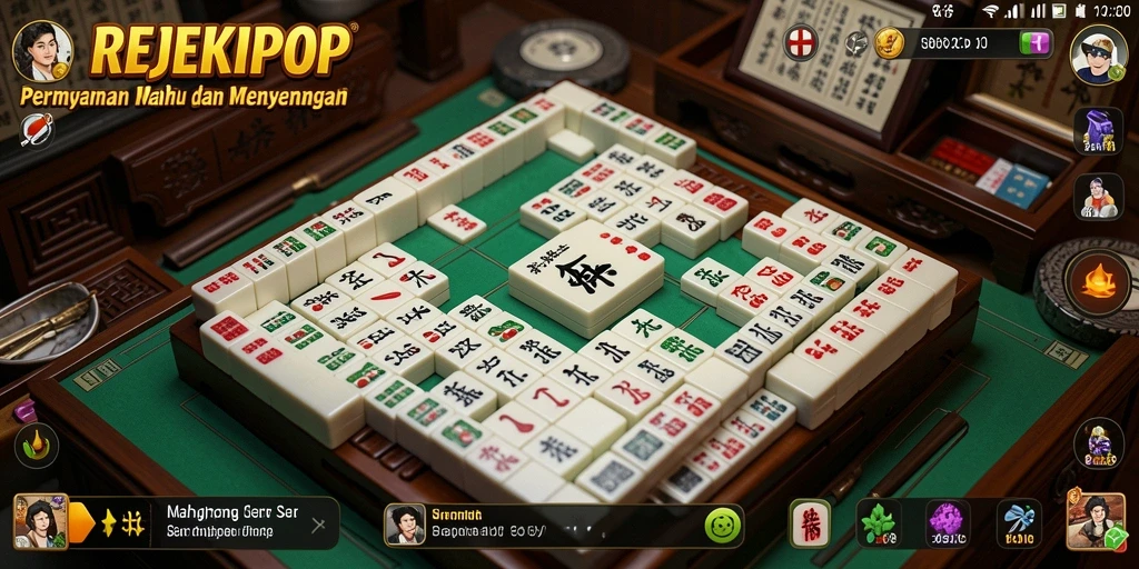 Tampilan gameplay seru dan menantang di REJEKIPOP.