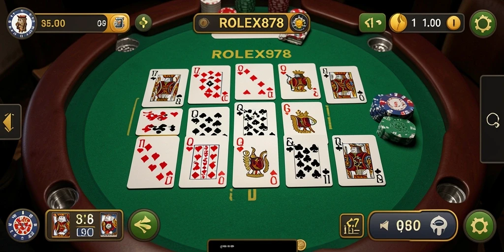 Tampilan gameplay Domino yang menarik dan interaktif.