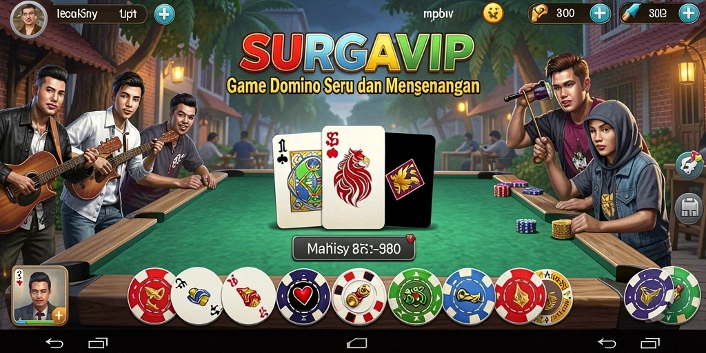 Tampilan permainan SURGAVIP yang seru dan interaktif.