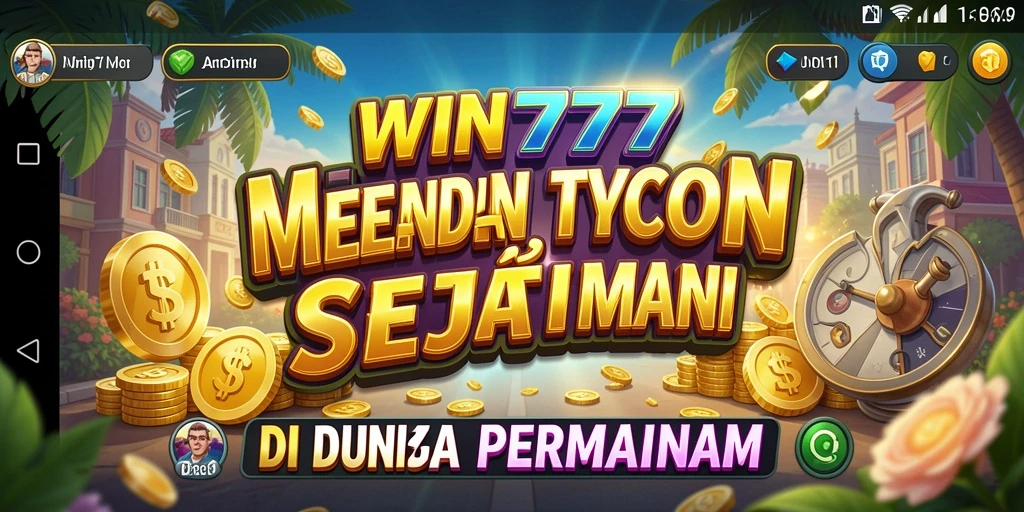 Gameplay menarik WIN777 dengan elemen strategi Tycoon.