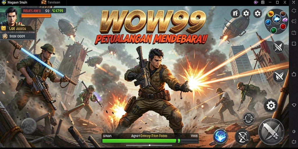Gameplay seru WOW99 dengan grafis memukau dan aksi mendebarkan.