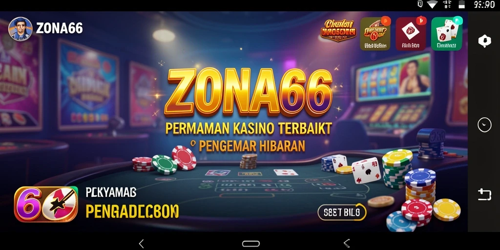 Tampilan gameplay ZONA66 yang seru dan mengasyikkan.