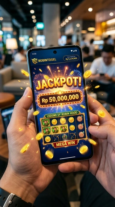 Tampilan antarmuka robintogel yang intuitif dan mudah diakses.